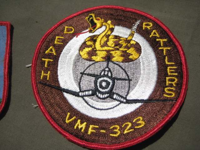 2Sylla/South East Soldier ⑭ VMF プロデュース！ Post WW2 VMF-323 Death Rattlers patch - MARINES - U.S. Militaria Forum