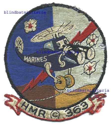 Marine Helicopter Squadron HMR(C)-363 Patch - MARINES - U.S. Militaria ...