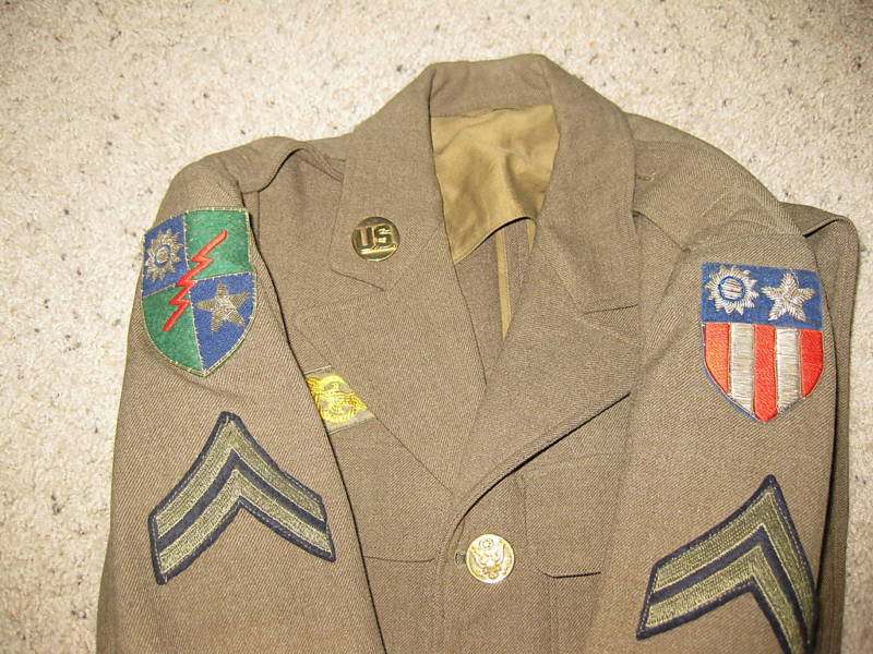 Merrill's Marauder's Uniform and Bullion Patches - ARMY AND USAAF - U.S ...