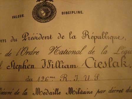 DIPLÔME MEDAILLES MILITAIRE WW2 Regiment Zouave EUR 30,00 - PicClick FR