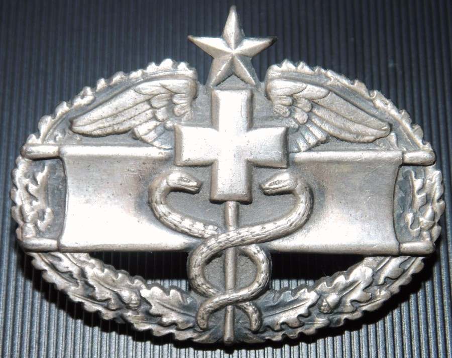 Miniature Army Combat Medical Badge 2nd Award - Official Military Mini Medal