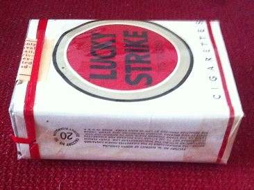 Lucky Strike Cigarette Pack! - FIELD & PERSONAL GEAR SECTION