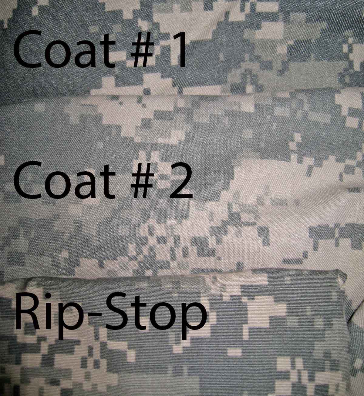 Are all ACU's made of 50% Cotton - 50% Nylon Rip-Stop