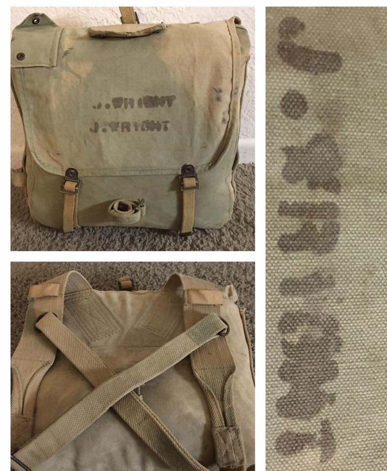 WWII USMC Packs FIELD & PERSONAL GEAR SECTION U.S. Militaria Forum