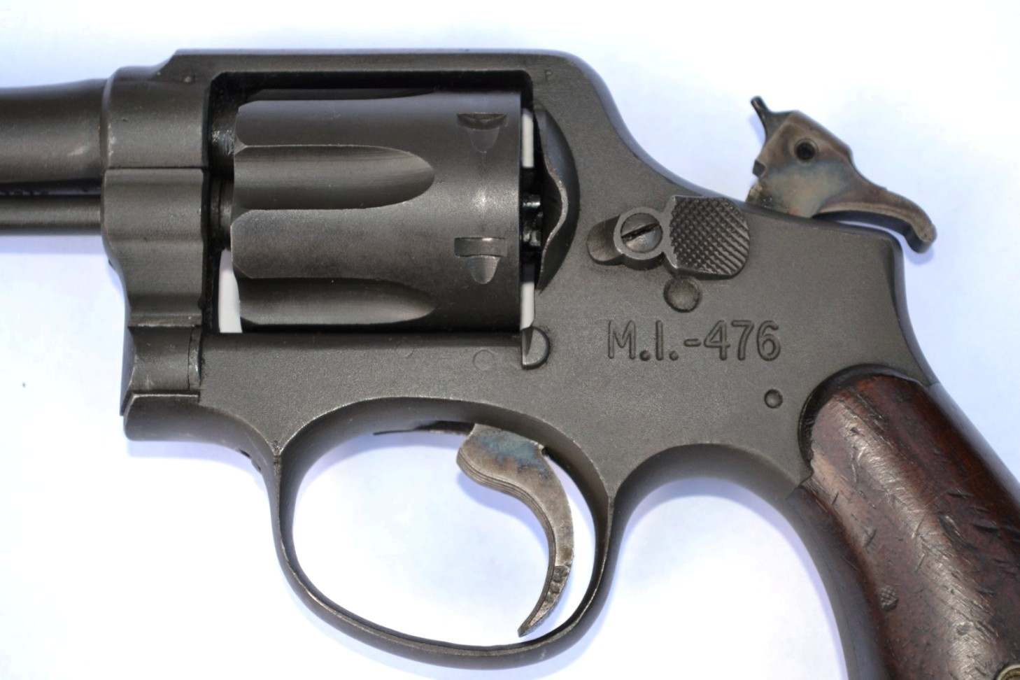 WWII S&W Victory Model Revolver NAVAL YARD MARE ISLAND