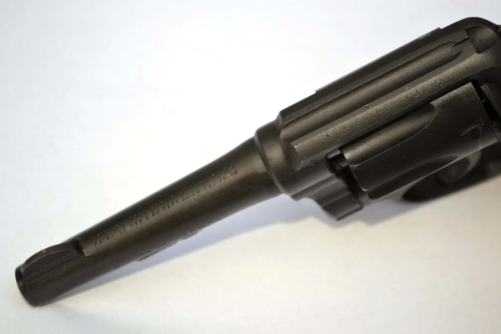 WWII S&W Victory Model Revolver NAVAL YARD MARE ISLAND