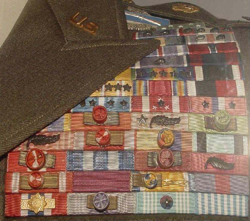 Largest Ribbon Rack You've Ever Seen/Owned? MEDALS & DECORATIONS U