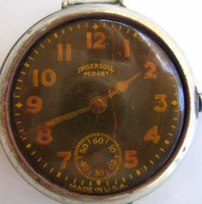 Ingersoll midget trench watch best sale
