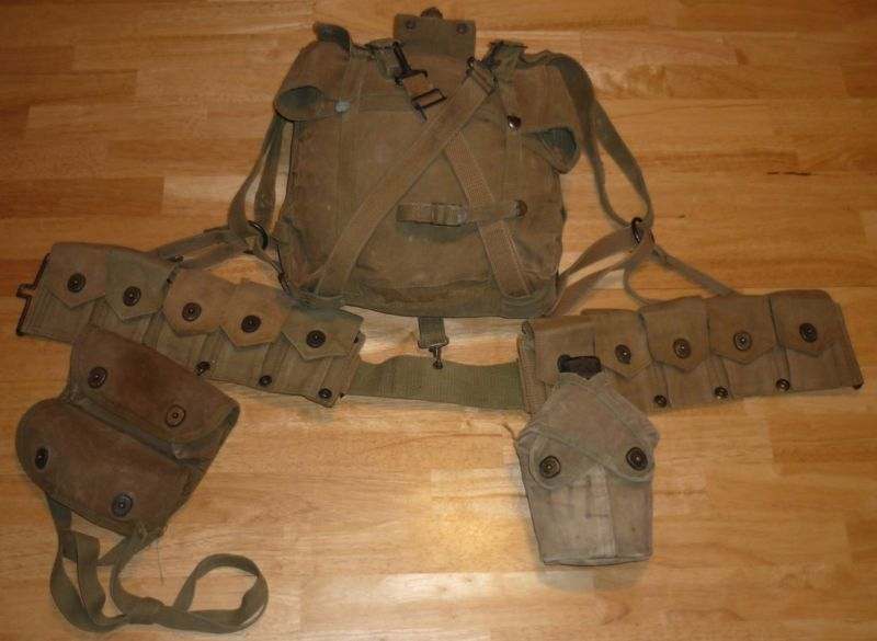 WW2 USMC WEB GEAR ON EBAY ? FIELD & PERSONAL GEAR SECTION U.S