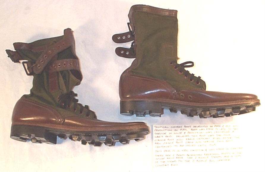 Repop WW2 "double buckle" jungle boots REENACTING GROUPS & REPRO GEAR