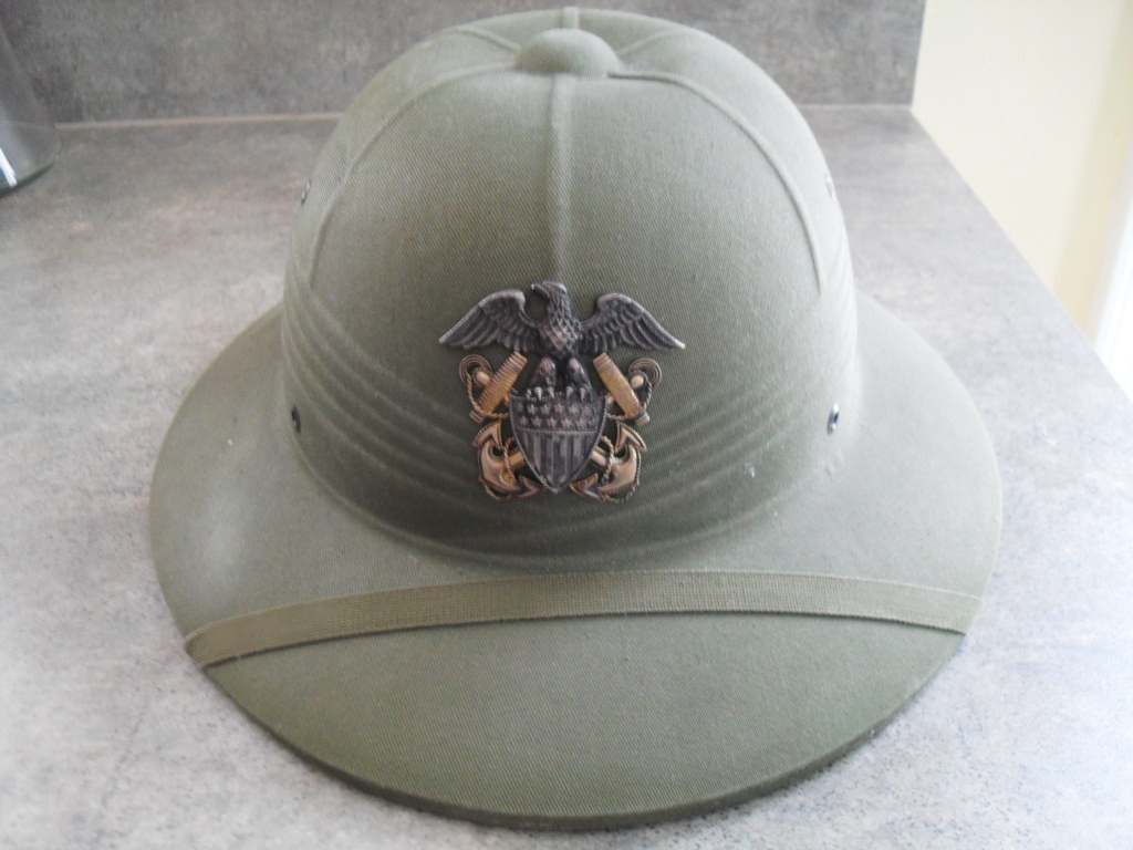 Navy pith helmet - NAVY & COAST GUARD HELMETS - U.S. Militaria Forum