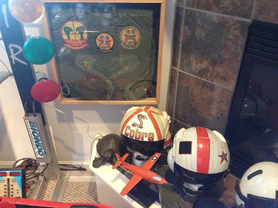 My jet age flight helmet collection - FLYING HELMETS AND