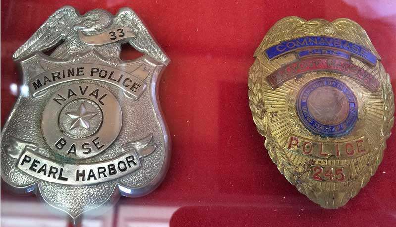 Marine Corps badge collection MP, Provost, Security - BADGES