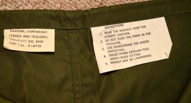 コットン装備 １９６０年代 ベトナムタイプ コントラストの強いタイプです！【旧南ベトナムの軍服】海兵隊