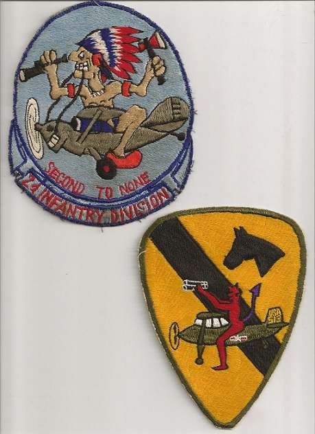 US Army Early Aviation/Transportation Patches - ARMY AND