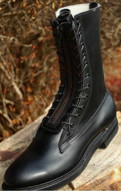 Flight deals boots zipper