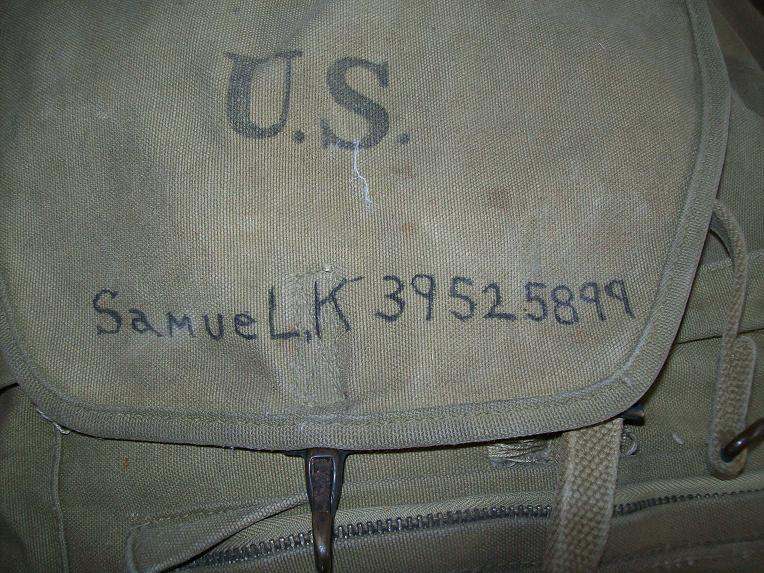 Help needed Castner's Cutthroats WWII mountain rucksack? FIELD