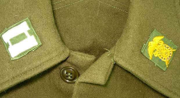 Army shirt w/ rigger, airborne, master parachute, - UNIFORMS - U.S ...