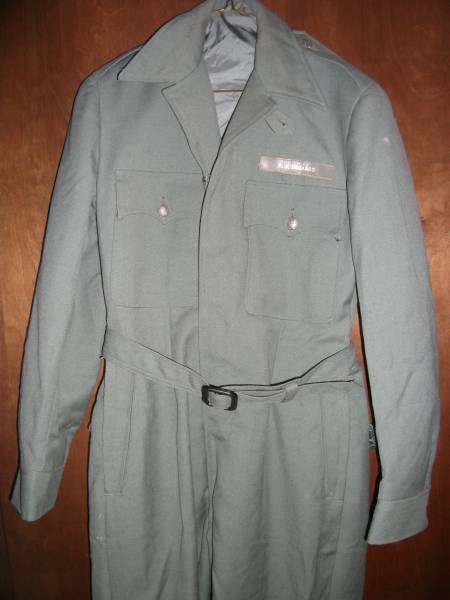 1950s USAF gray wool flight suit Aero Medical Laboratory
