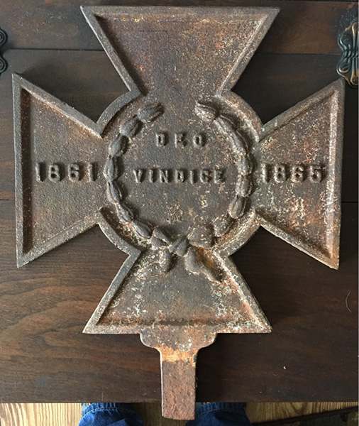 CSA grave marker (18611865) AMERICAN CIVIL WAR The War Between the