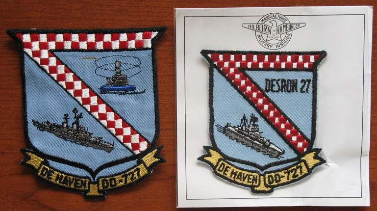 DD 727 USS DEHAVEN DESRON 27 Hilborn Hamburger 001.jpg