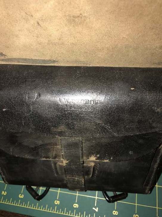 Civil war or Pre civil war ammo pouch - (1861-1865) AMERICAN CIVIL WAR