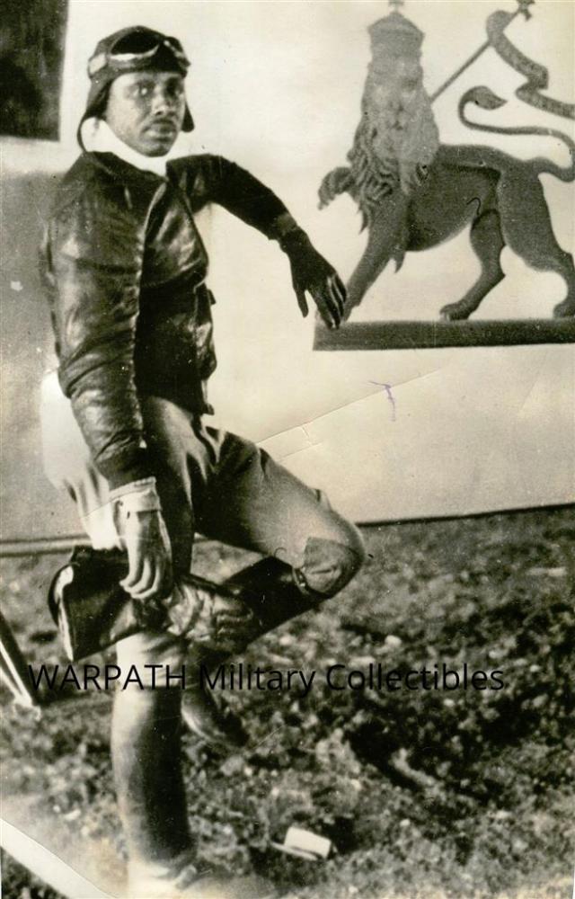 John Charles Robinson American Negro Airman First Air Hero of Ethiopia ...
