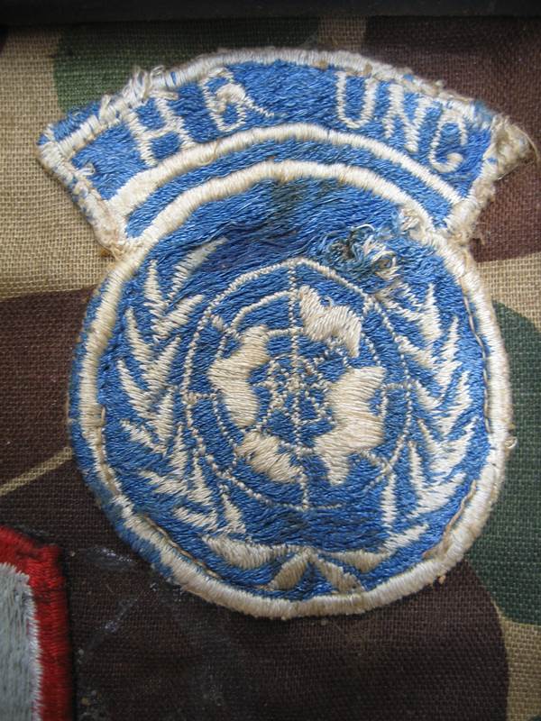 187 RCT United Nation Air Borne & UN Command Patches - ARMY AND