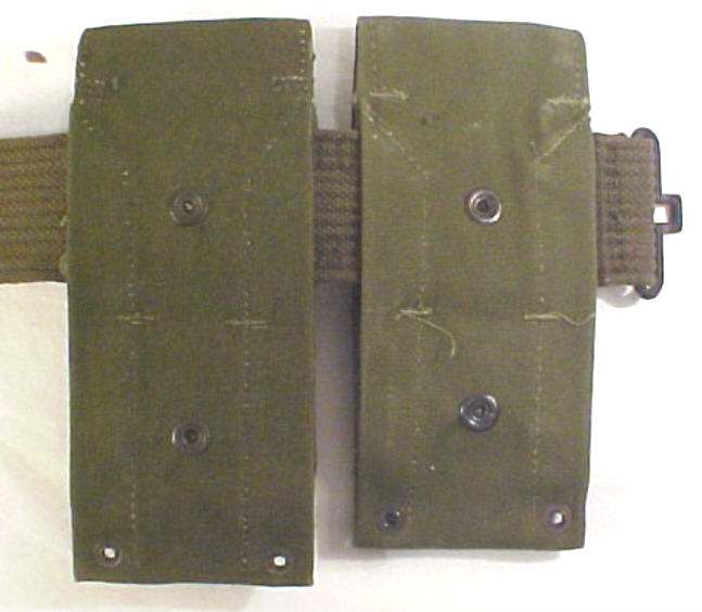 Unmarked M1961 USMC Ammo Pouches for M14 FIELD & PERSONAL GEAR