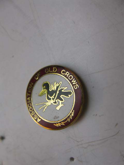 Association of Old Crows Patch - VETERANS' ORGANIZATIONS - U.S ...