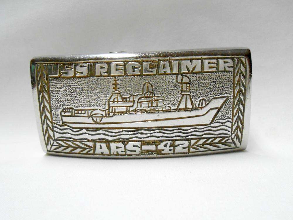USS RECLAIMER (ARS-42) PI Belt Buckle 05.jpg