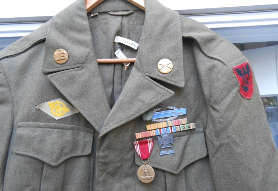 WW2 86th Infantry Division Ike jacket find at flea market - UNIFORMS