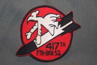 417th Fighter Bomber Squadron patch 1953-1958 - AIR FORCE