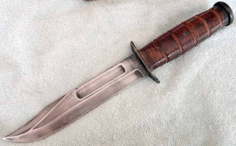 A Ww2 Usmc Ka Bar Fighting Knife Edged Weapons U S Militaria Forum