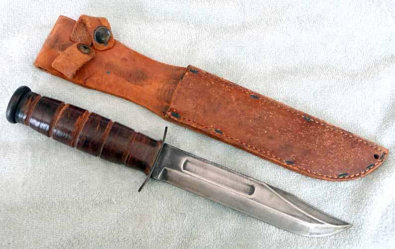 A Ww2 Usmc Ka Bar Fighting Knife Edged Weapons U S Militaria Forum