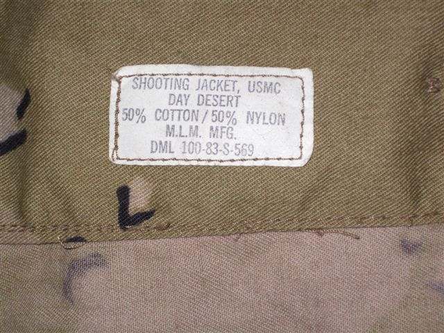 usmc shooting jacket