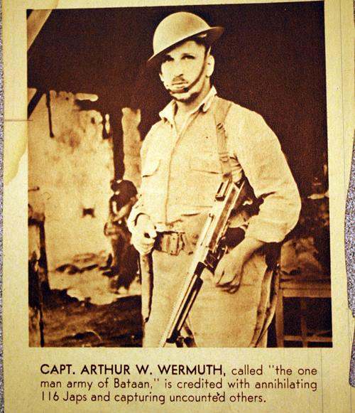 The One Man Army Of Bataan Ephemera Photographs Military Artwork U S Militaria Forum