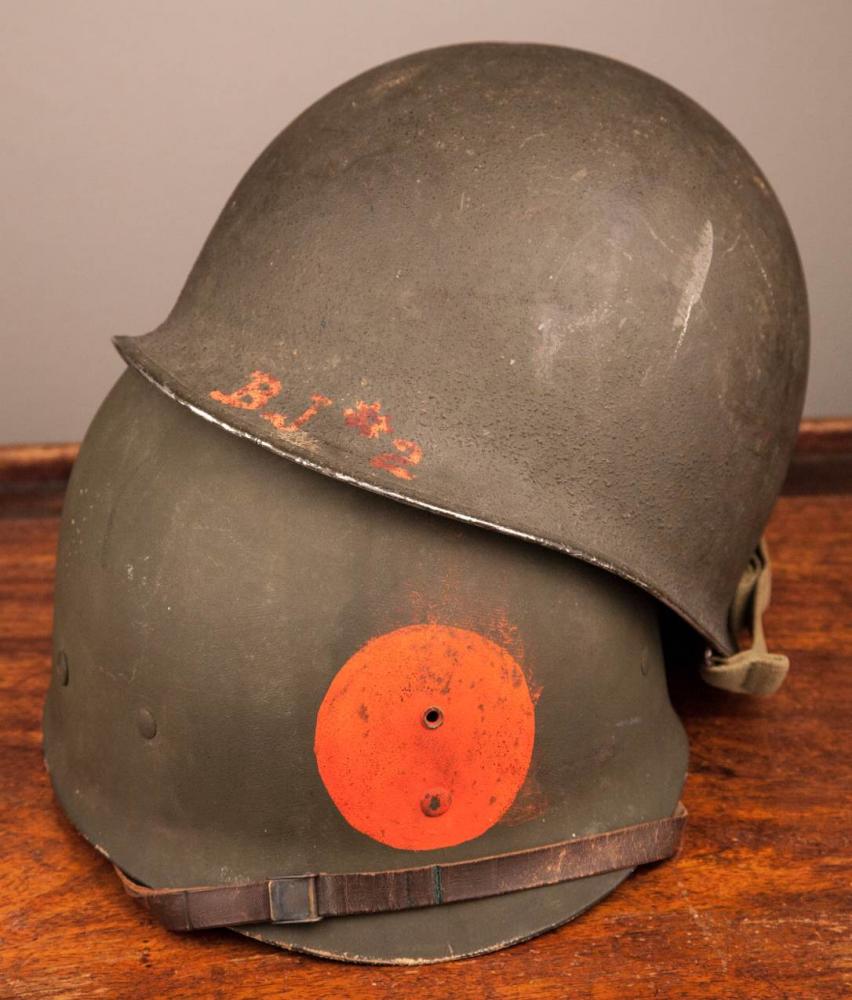 M1 Helmet WWII Navy Beach Jumper Unit 2 M1; M1C & M2 HELMETS U