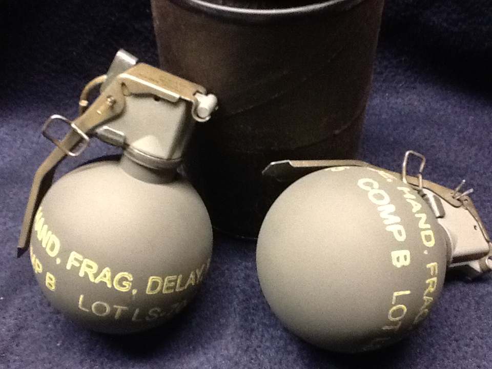 M67 Frag grenade current issue. FIREARMS U.S. Militaria Forum