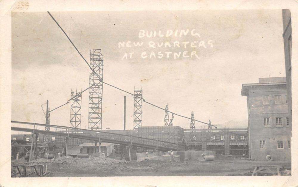4th Cavalry barracks quad at Castner under construction 001.jpg