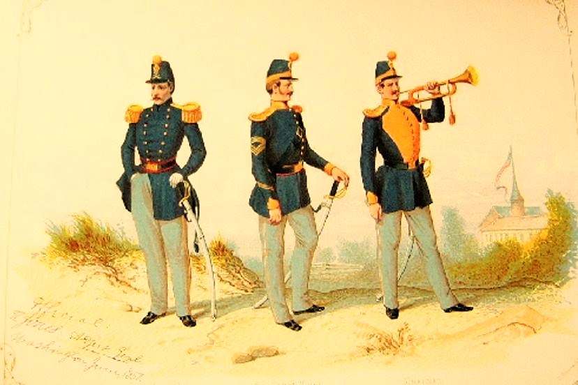 1851 regulations for the uniform dress of the army of the u s
