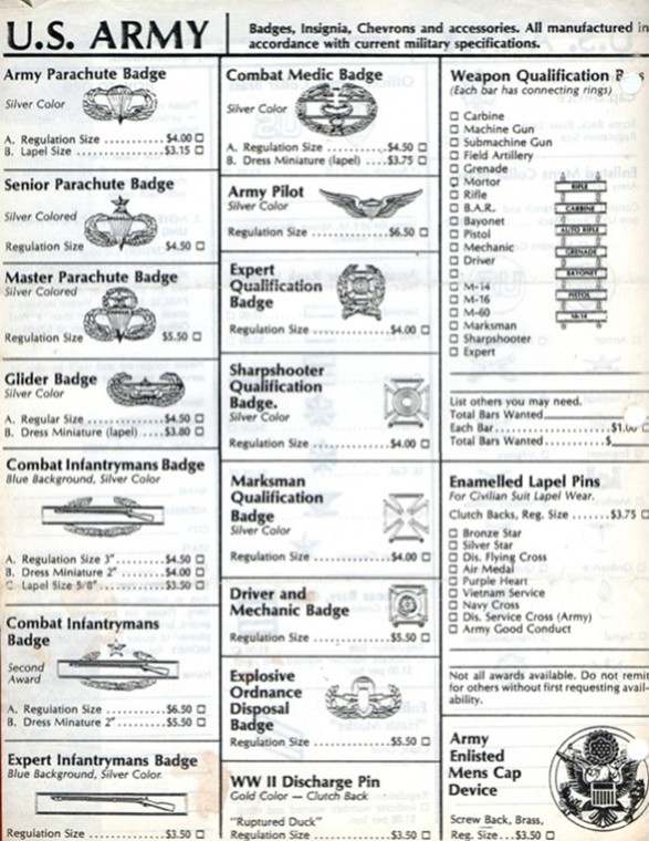 1981 "Kaufmans West" Army & Navy Surplus catalogue EPHEMERA