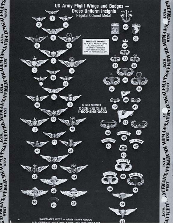 1981 "Kaufmans West" Army & Navy Surplus catalogue EPHEMERA