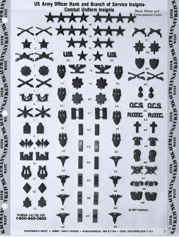 1981 "Kaufmans West" Army & Navy Surplus catalogue EPHEMERA