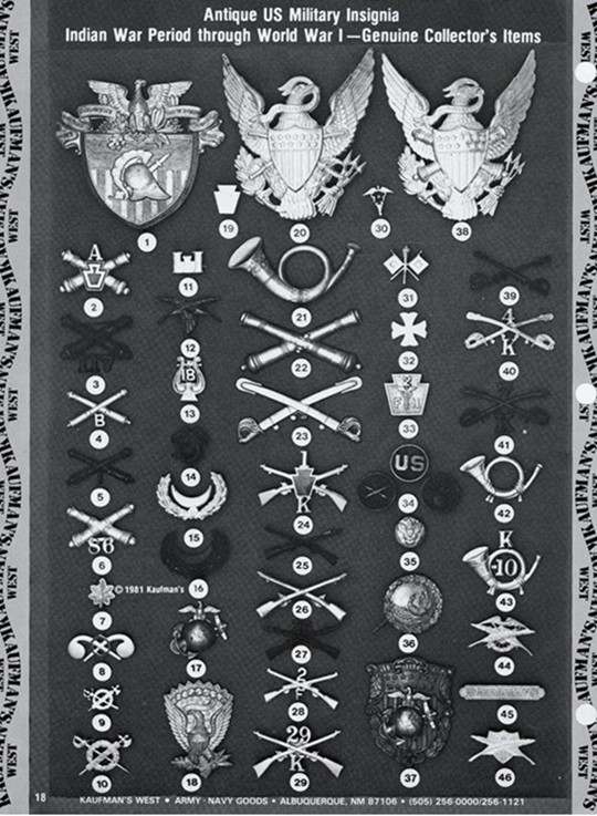 1981 "Kaufmans West" Army & Navy Surplus catalogue Page 2 EPHEMERA