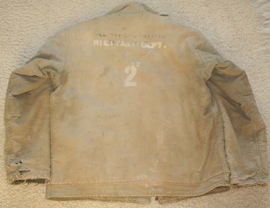 SUBWAY STENCIL DECK JACKET