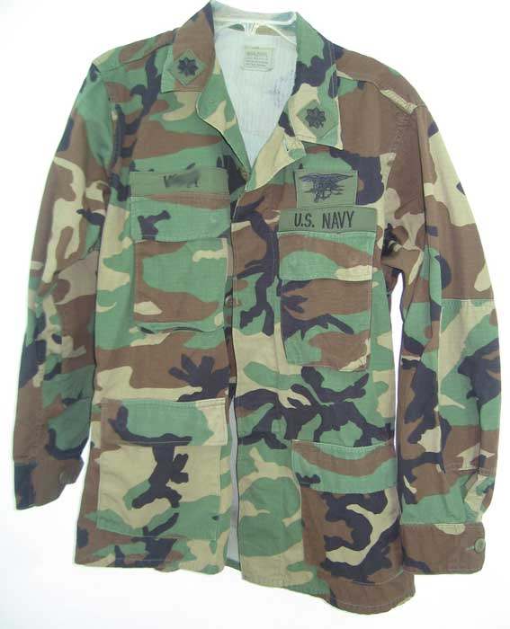 Navy SEAL officer BDU and DCU's - CAMOUFLAGE UNIFORMS - U.S. Militaria ...