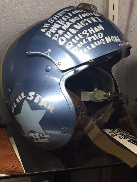 Painted 48th AHC Vietnam Helmet - FLYING HELMETS AND