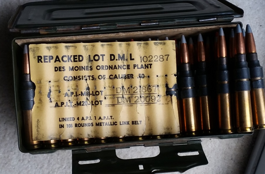 Milwaukee Ordnance Plant .50 AP Full Box - FIREARMS - U.S. Militaria Forum