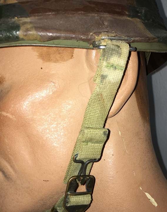 Original WWII US Army Named Burlap Camouflage M1 Combat